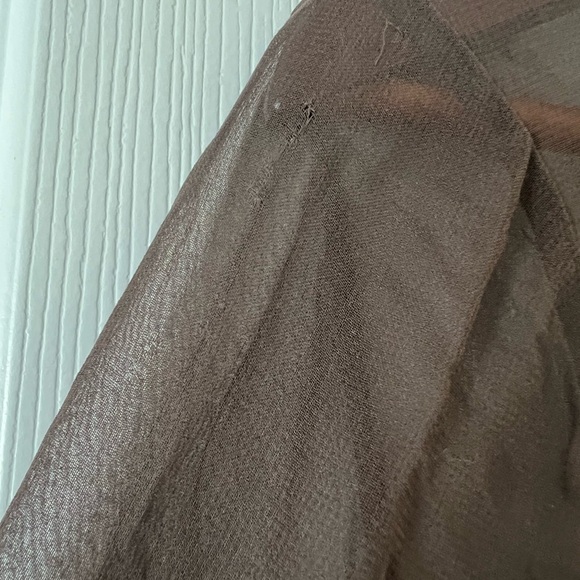 Authentic 1960s Vintage Mignon Paris New York Brand Floral Embroidered Dress - Picture 7 of 8